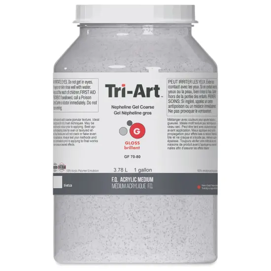Tri-Art Nepheline Gel Medium - Coarse, 3.78 L {1}