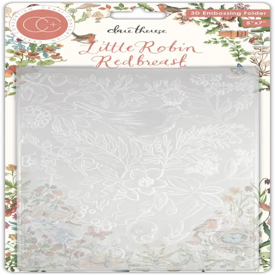 Craft Consortium 3D Embossing Folder-Little Robin Redbreast {1}