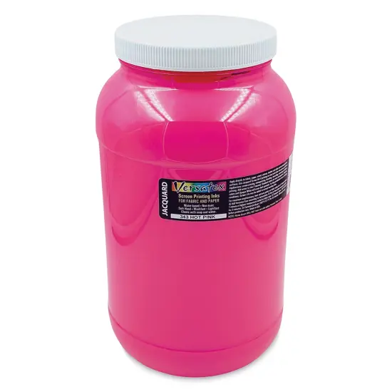 Jacquard Versatex Screen Printing Ink - Hot Pink, 128 oz jar {1}