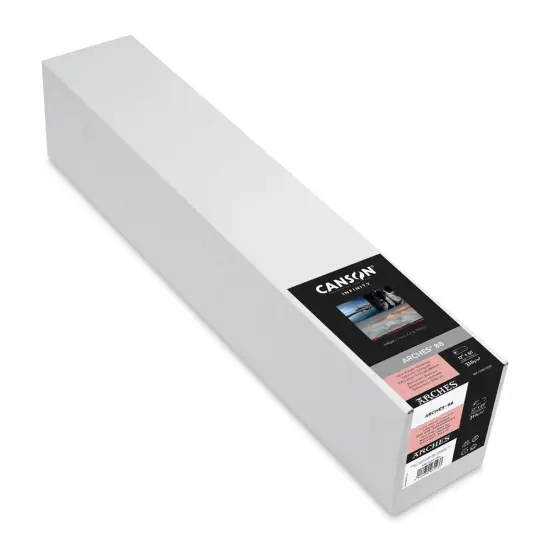 Canson Infinity Arches 88 Inkjet Fine Art and Photo Paper - 17" x 50 ft, 310 gsm, Roll {1}