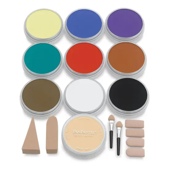 PanPastel Artists&rsquo; Painting Pastels Set - Painting Colors, Set of 10 {1}