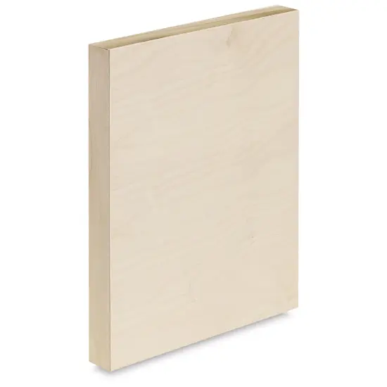 American Easel Wood Painting Panel - 10" x 12", 1-5/8", Deep Panel {1}