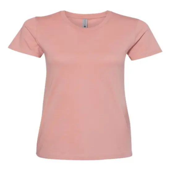 Next Level&reg; Colors Women's Cotton T-Shirt Desert Pink {1}