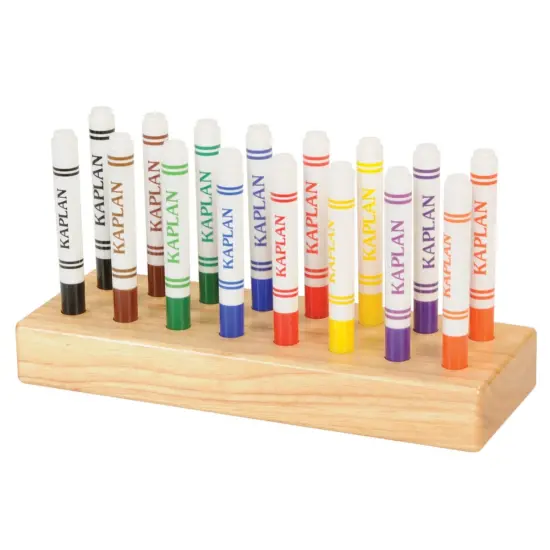 Kaplan Early Learning Company Tabletop Marker Stand {4}