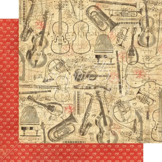 Graphic 45 Collector's Edition Pack 8"X8"-Love Notes {5}