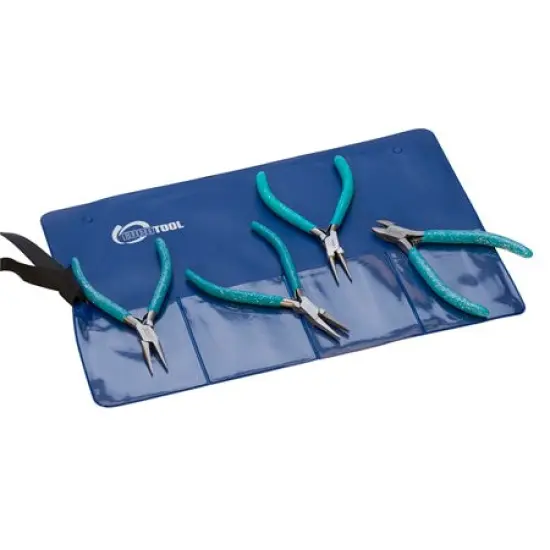 GlitterLine Jewelry Makers Plier Kit (Round Nose, Chain Nose, Flat Nose and Side Cutter) {2}