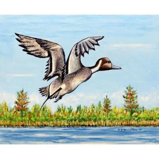 Betsy Drake Pintail Duck 30 X 50 Inch Comfort Floor Mat {1}