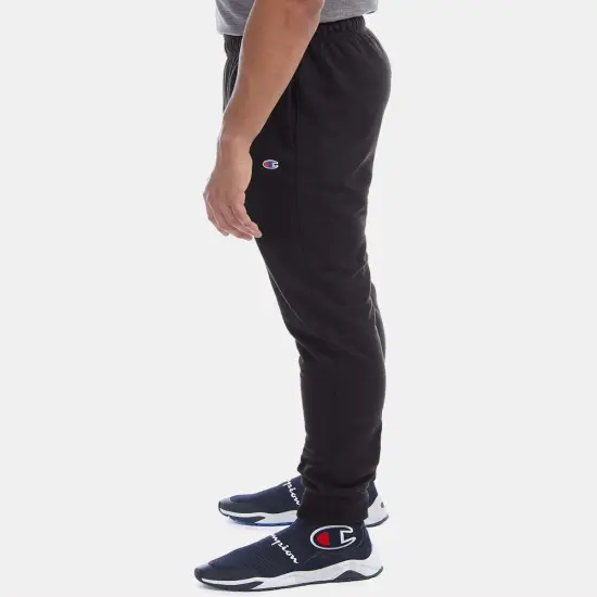 Champion&reg; Powerblend Fleece Joggers Black {3}