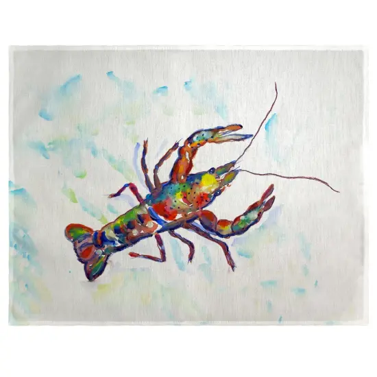 Betsy Drake Crayfish A Place Mat Set of 4 {1}