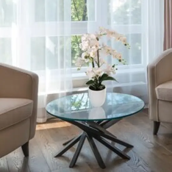 22-Inch Phalaenopsis Orchid Arrangement in Elegant Floral D&eacute;cor for Home and Office, Floral Home by Artificial Flowers {2}