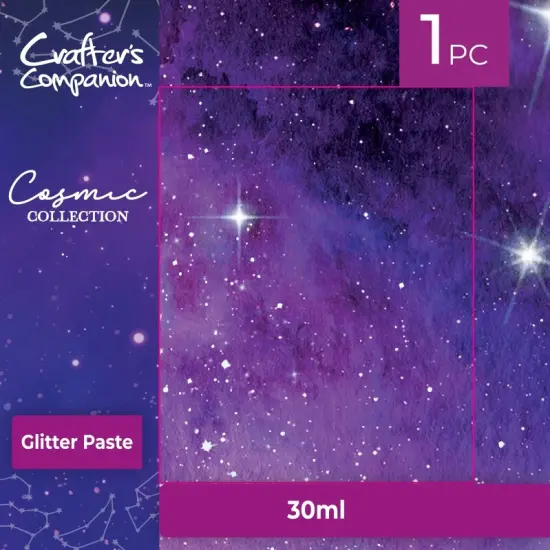 Crafter's Companion Cosmic Glitter Paste-30ml {1}