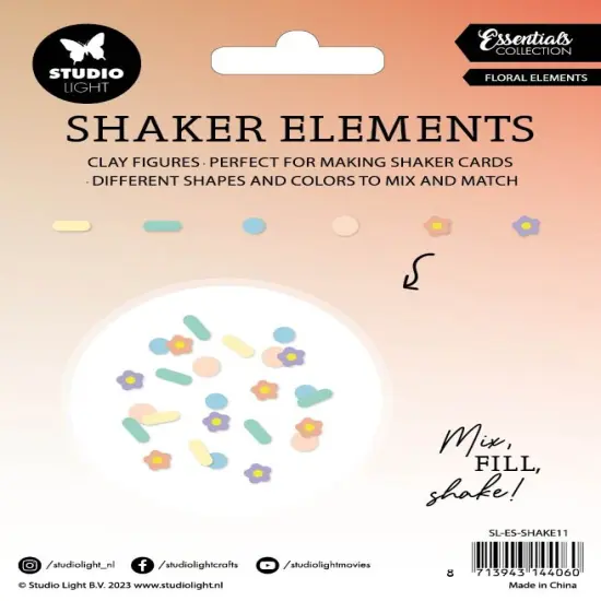 Studio Light Essential Shaker Elements 6/Pkg-Nr. 11, Floral Elements {2}