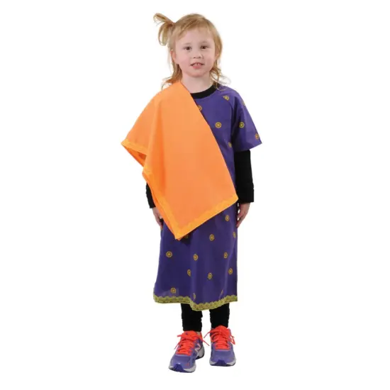 Kaplan Early Learning Company Festive Multiethnic Indian-Inspired Sari Girl Garment {1}