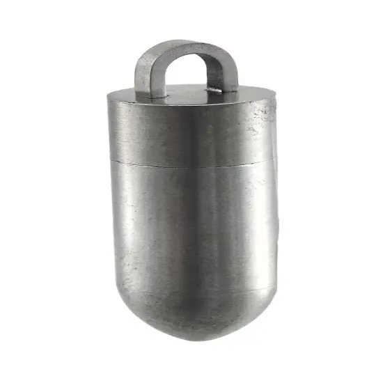 Stainless Steel Bullet Cylinder Pendant {1}