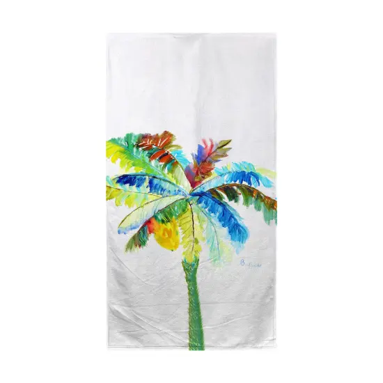 Betsy Drake Big Palm Beach Towel Multicolor {1}