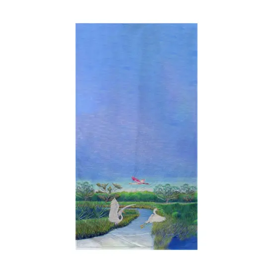 Betsy Drake Marsh Wings Beach Towel Multicolor {1}