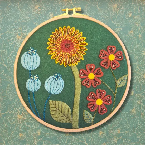 Botanical Applique Felt Kit APPBOT1O {1}