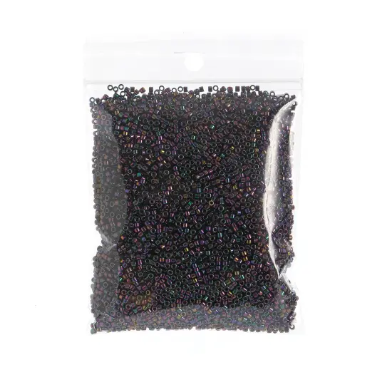 Miyuki Delica 50g Iris Glass Beads, 11/0 Purple (DB0004) {2}