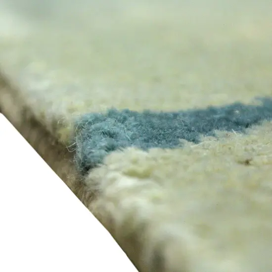 Liora Manne Fuji Cloud Indoor Rug Blue 42 Inches X 66 Inches {3}