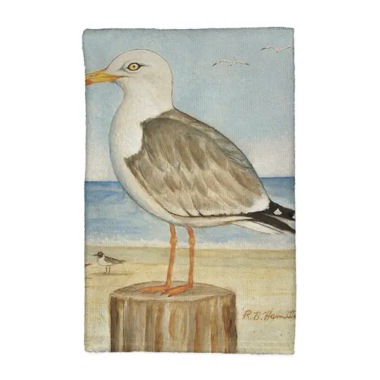 Betsy Drake Seagulls Kitchen Towel {1}