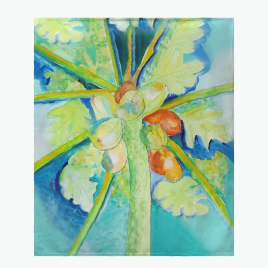 Betsy Drake Big Cocoa Nuts Throw Multicolor {1}