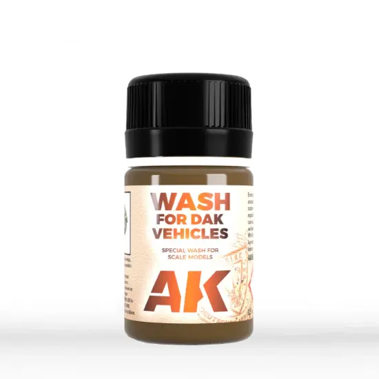 AK Interactive: Africa Korps Wash (35ml Bottle) {1}
