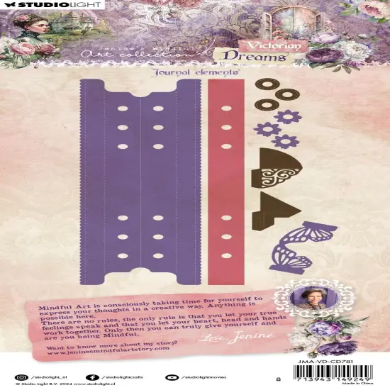 Studio Light Jenine's Mindful Art Cutting Die-Nr. 781, Journal Elements {2}