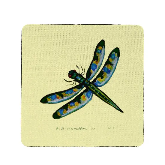 Betsy Drake Dragonfly Neoprene Coaster Set of 4 {1}