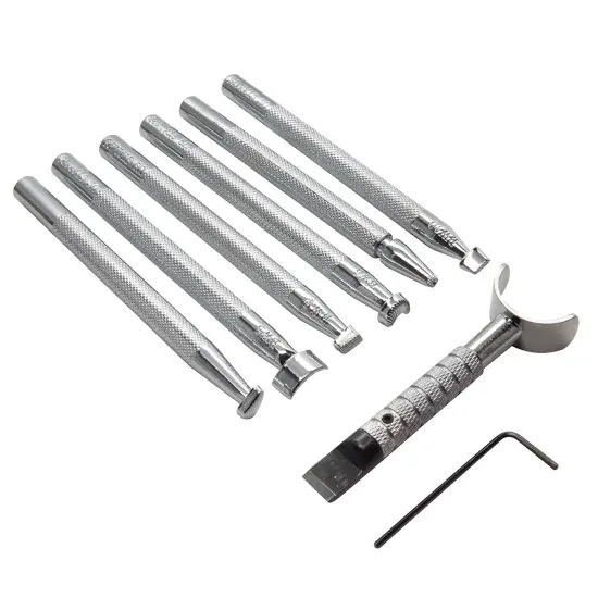 Realeather(R) Crafts Basic Tooling Set {2}