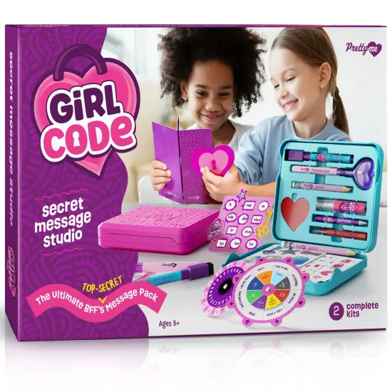 Secret Messaging Kit for Girls - Gifts for Kids - Birthday Gift Ideas for Ages 7-14+ Year Old Girl - Best Cool Stuff Toys Kits for Friends, BFF, Teen, Teenager {1}