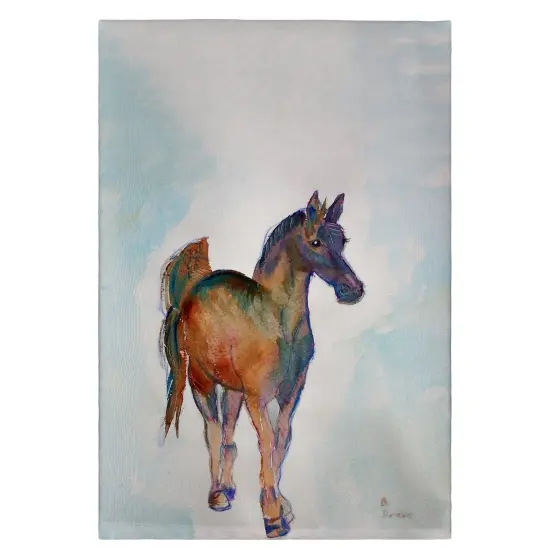 Betsy Drake Pony Guest Towel {1}