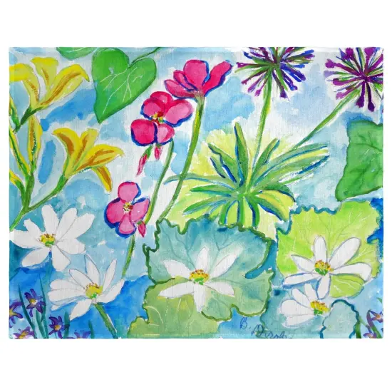 Betsy Drake Wild Garden Place Mat Set of 4 {1}