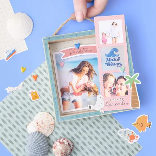 American Crafts Single-Sided Paper Pad 6"X8" 36/Pkg-Gold Foil, Coast-to-Coast {3}