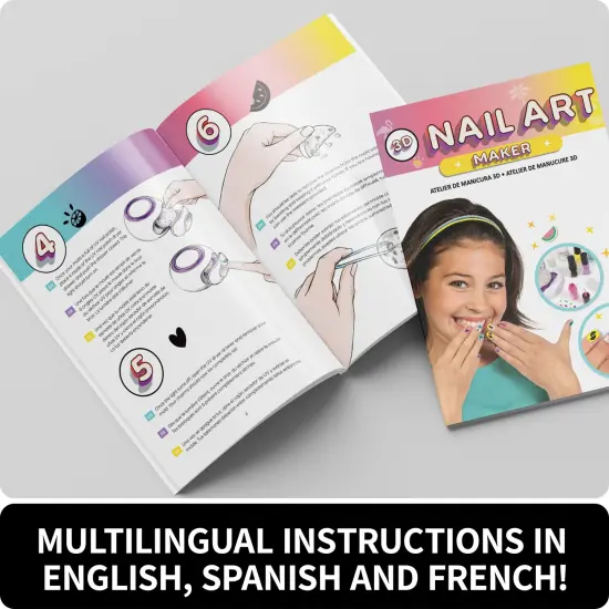 SpiceBox Style Me Up Deluxe 3D Nail Art Maker Kit {5}