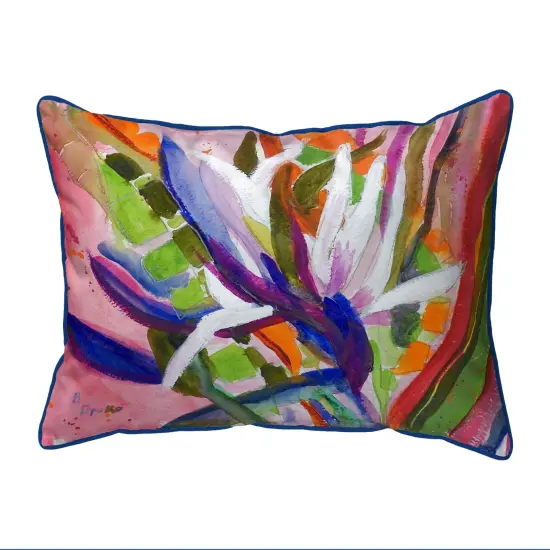 Betsy Drake Betsy's Bird of Paradise Extra Large 20 X 24 Indoor / Outdoor Pillow {1}