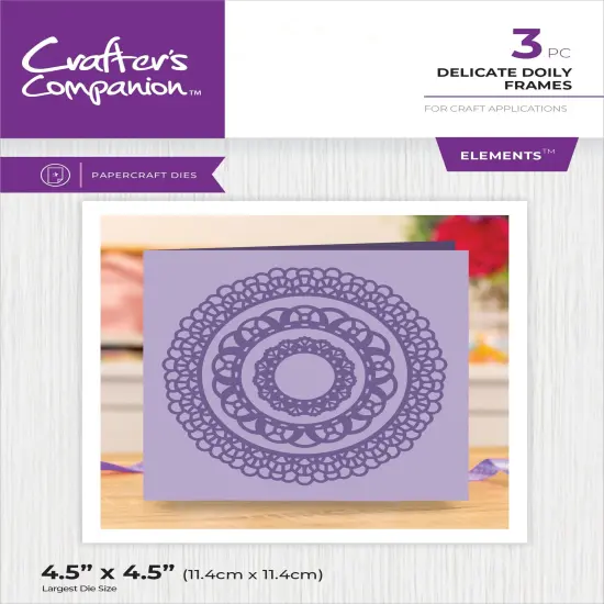 Gemini Elements Metal Dies-Delicate Doily Frames {1}