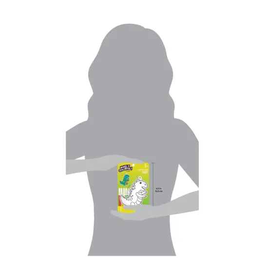 Colorbok Make It Colorful! Color Your Own Bag Charm-Dinosaur {5}