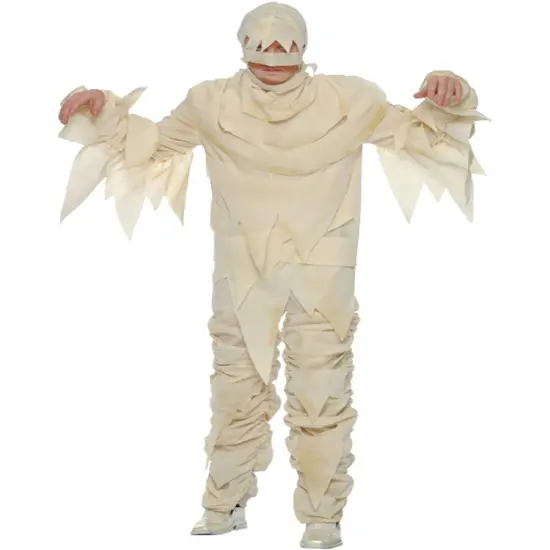 Ancient Egypt Egyptian Wrapped Mummy Mens Costume {1}