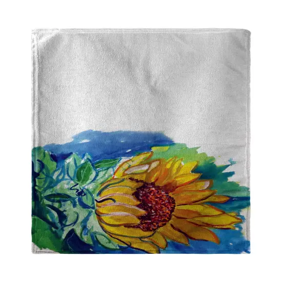 Betsy Drake Windy Sunflower Kitchen Towel {1}