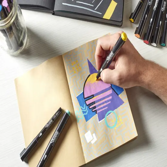 Sharpie Creative Bullet Tip Markers 12/Pkg-Assorted {3}