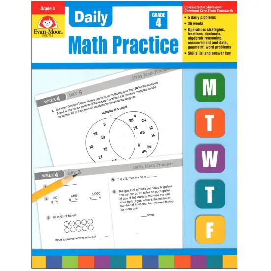 Daily Common Core Math Practice, Grade 4 {1}