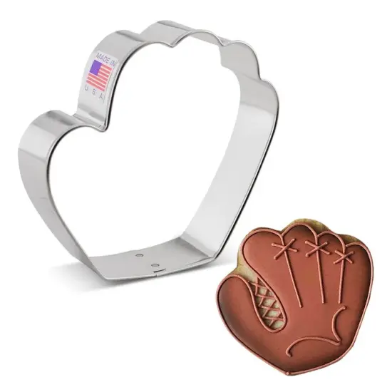 Ann Clark Baseball Glove Cookie Cutter {1}