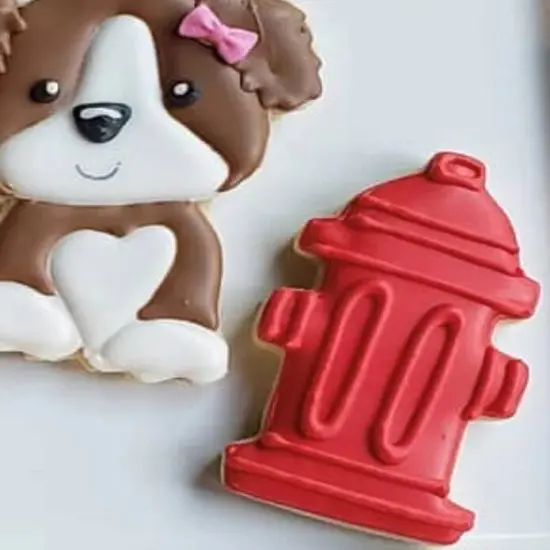 Ann Clark Fire Hydrant Firefighter Cookie Cutter {4}