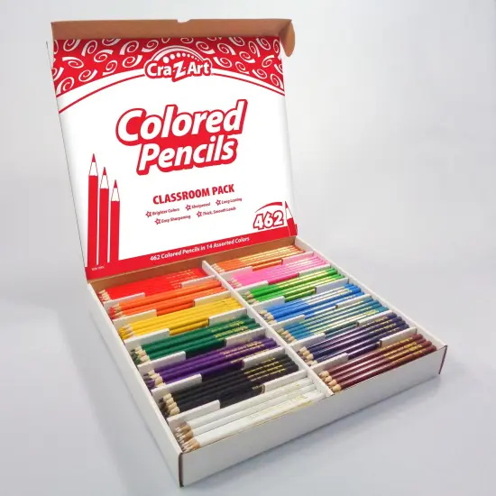 Colored Pencil Classroom Pack, 14 color, Box of 462 {2}
