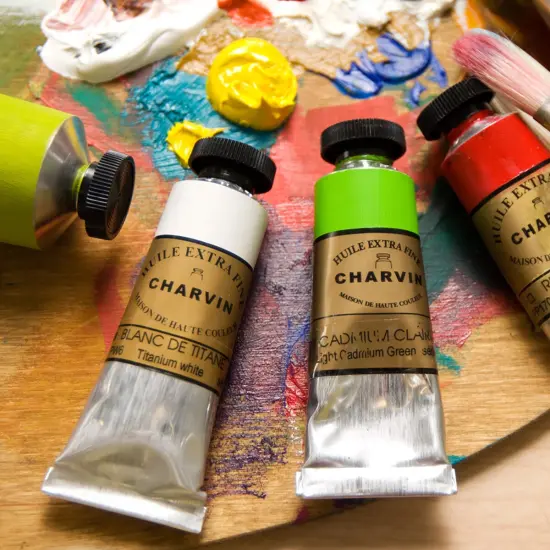 Charvin Extra Fine Professional Savannah Artist Oil Paint 150ml - Triple-Milled for Smoothness, Rich Creamy Texture, Poppy Oil-Based, Light-Fast, Handmade Oil Color Paints for Professionals {4}