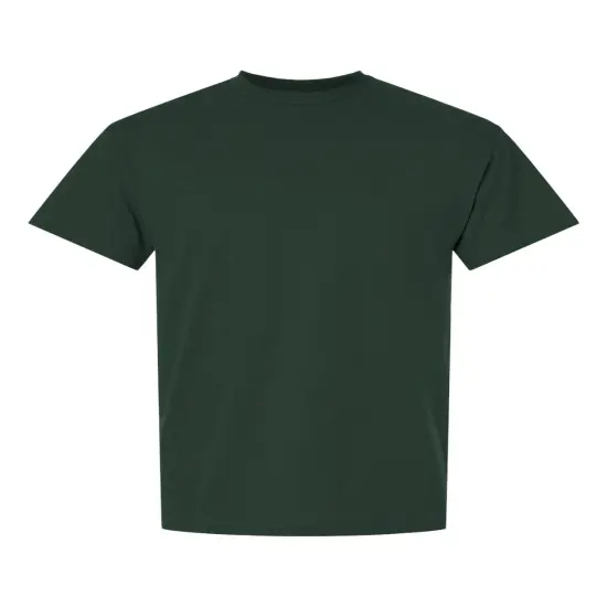 Gildan&reg; DryBlend Crewneck Short Sleeve Cotton T-shirt Forest green {2}