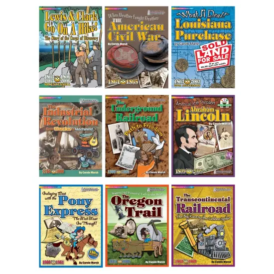 19th Century US History 9 Book Series {1}