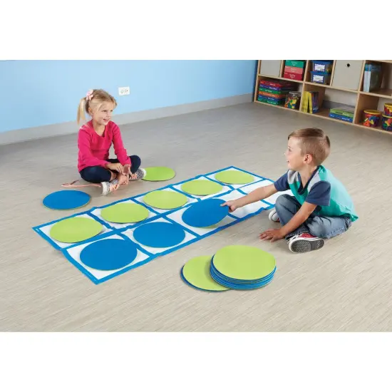 Ten-Frame Floor Mat Set Activity Set {2}
