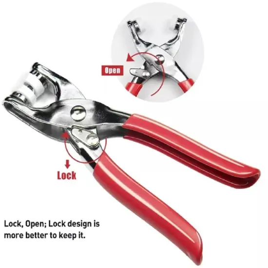 200 Set Metal Snap Button Kit with Fastener Pliers {4}