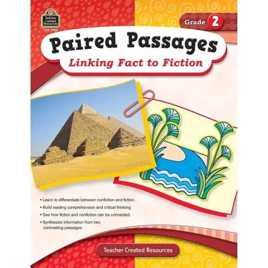 Paired Passages Linking Fact to Fiction Book, Grade 2 {1}